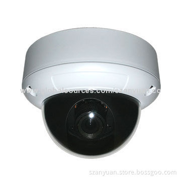 HD-CVI CCTV Dome Camera, 1.3MP 960P High Resolution, with 3MP ICR Lens, 2.8-12mm manual Lens
